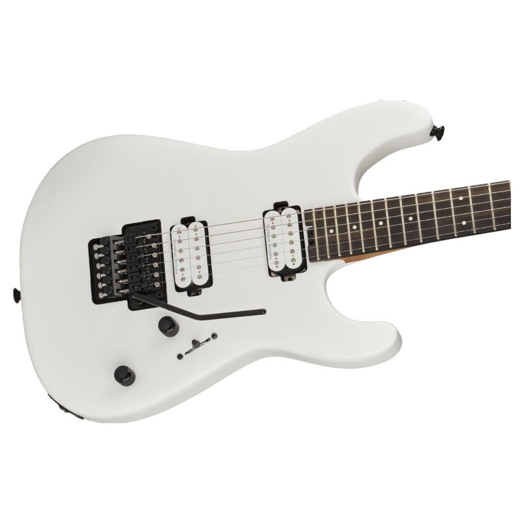 Amazon.com: Charvel Pro-Mod Plus SC1 HH FR Electric Guitar - Snow